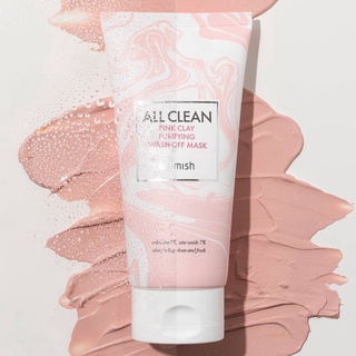 Mặt Nạ Đất Sét Heimish All Clean Pink Clay Purifying Wash Off Mask 150g
