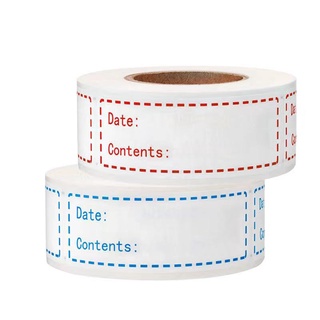 CUỘN NHÃN DÁN GHI CHÚ NGÀY BẢO QUẢN THỰC PHẨM