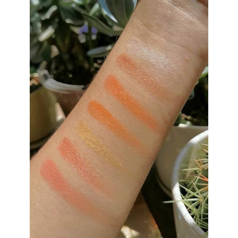 Bảng Mắt Queen Lara Like The Sun  Eyeshadow Palette Tặng Kèm Cọ Phấn Mắt