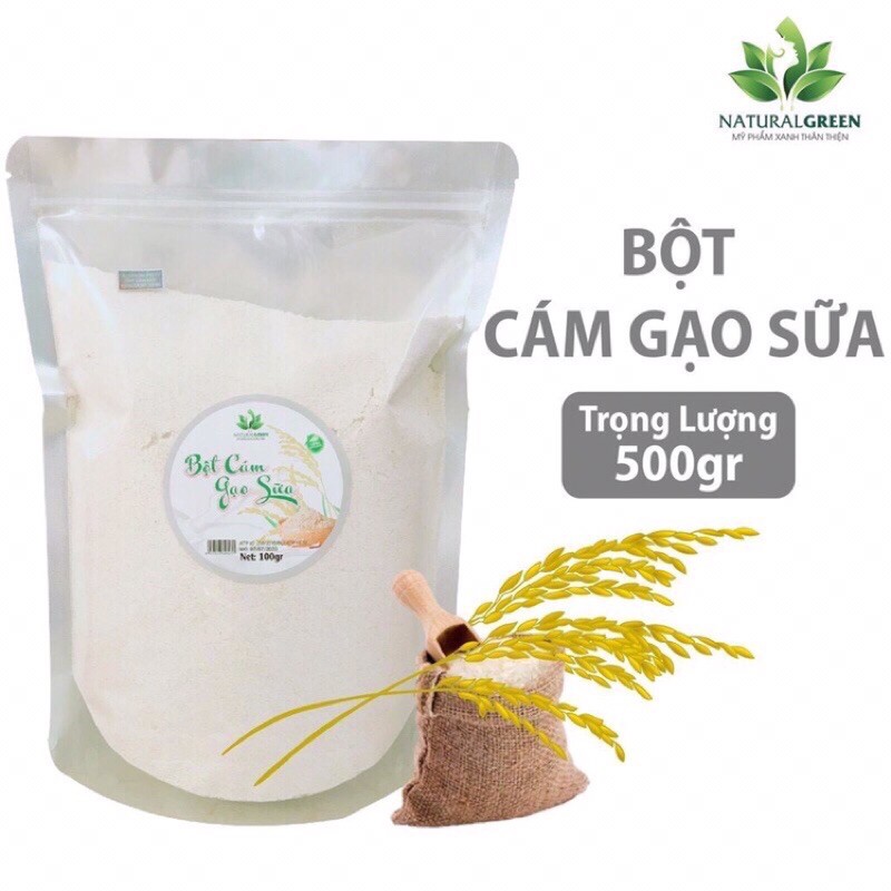 [ UY TÍN ]Cám gạo HandMade nguyên chất 100% cực kỳ sạch mịn 1kg