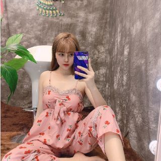 🍒Đồ bộ hai dây có mút ngực🍒