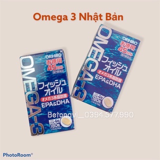 Dầu cá Omega 3 Orihiro 180 viên