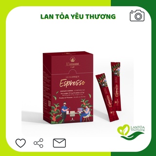 Cà phê đen hòa tan không đường Espresso L'amant