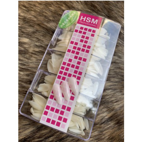 Móng Úp HSM Vuông, Nhọn, Tháng, Bầu, Tròn Nhám