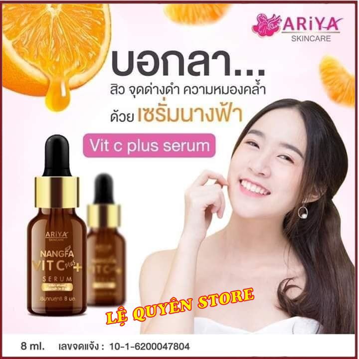 [ CHÍNH HÃNG ] 🍒Serum Dưỡng Da🍒Nangfa Vit C Hàng Nội Địa Thái Lan 8ml