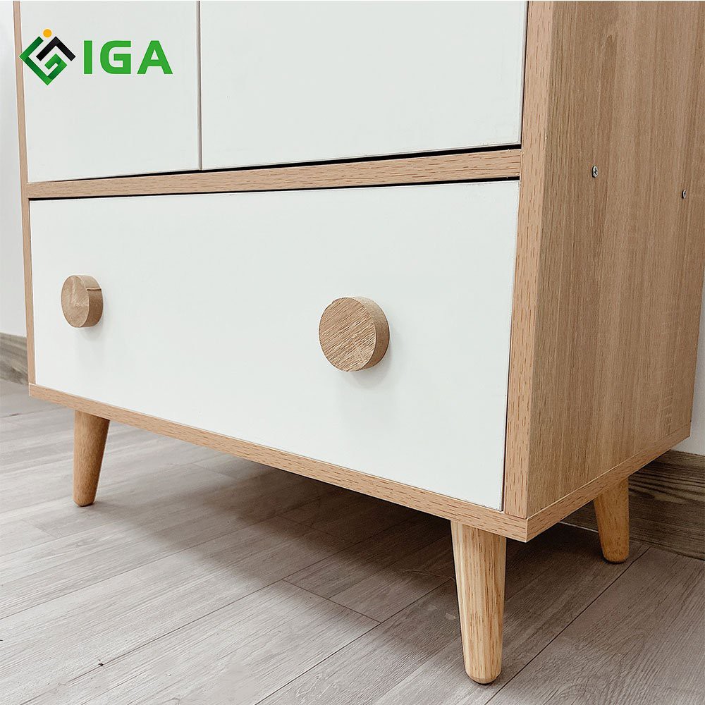 Tủ Quần Áo Trẻ Em IGA Bear Shelf - GP123