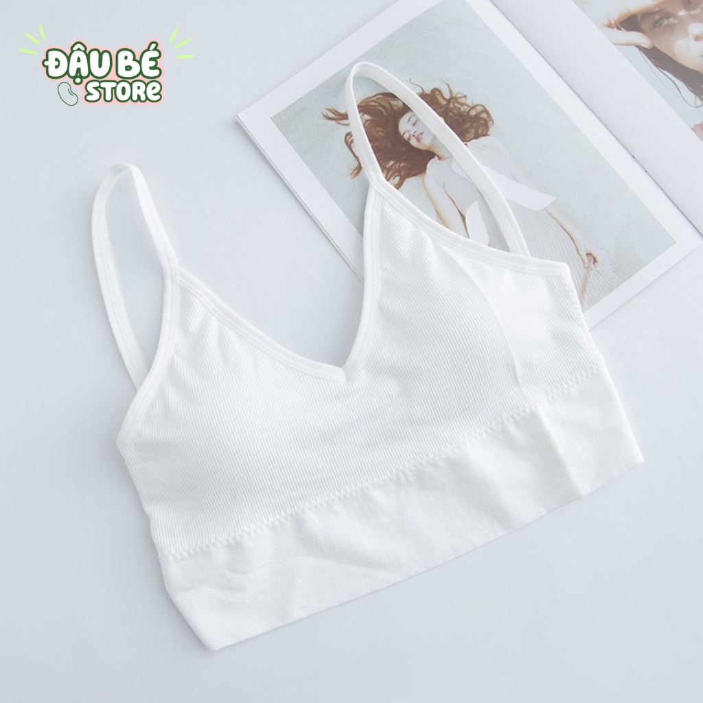 Áo Bra Thể Thao Freesize Co Dãn Thoải Mái - Top Không Gọng Hở Lưng Chữ U Tập Gym / Yoga Cho Nữ - Bell Bikini - BRA007