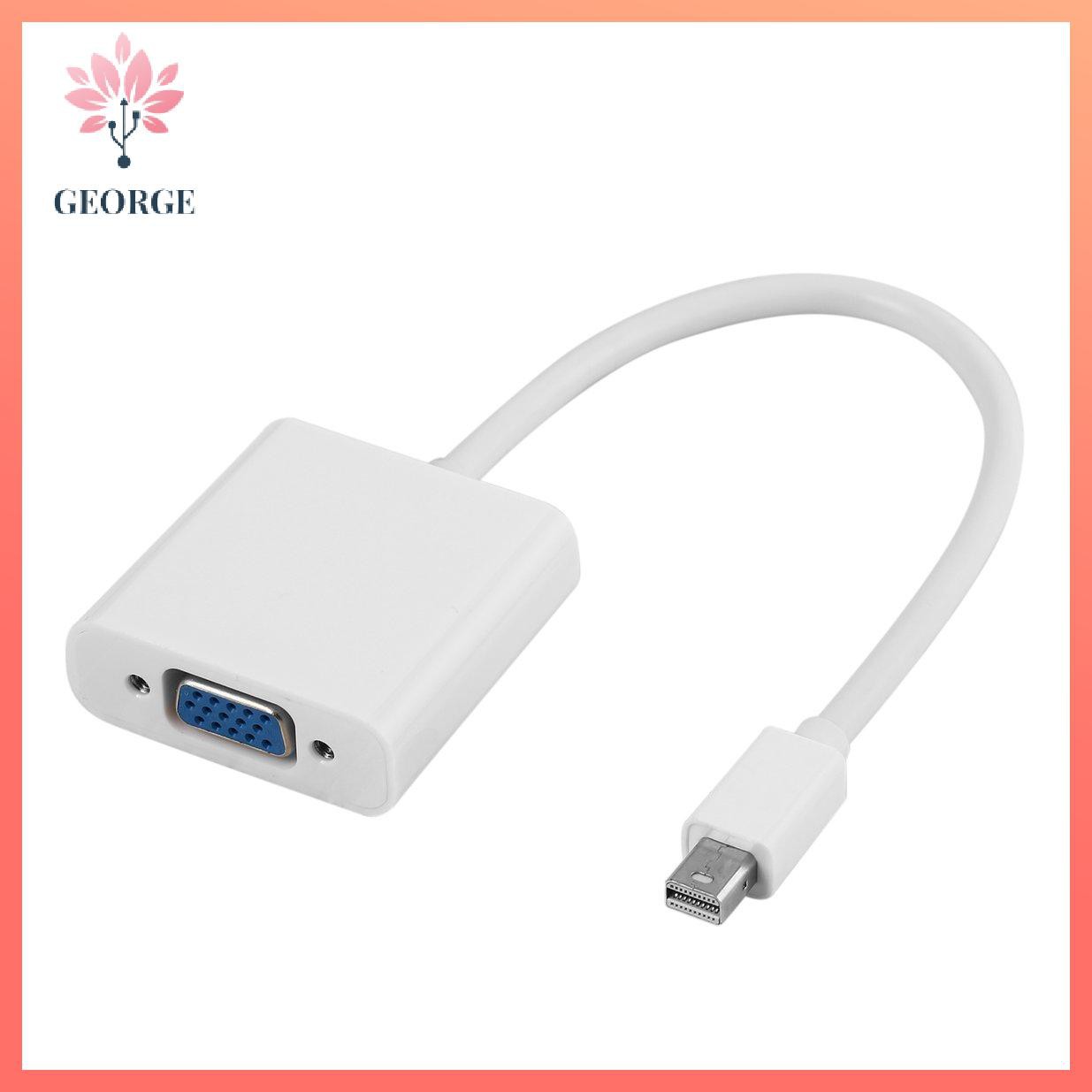 [G]Cáp chuyển đổi cổng Mini DisplayPort sang VGA chuyên dụng cho Apple Macbook PC M-VGA