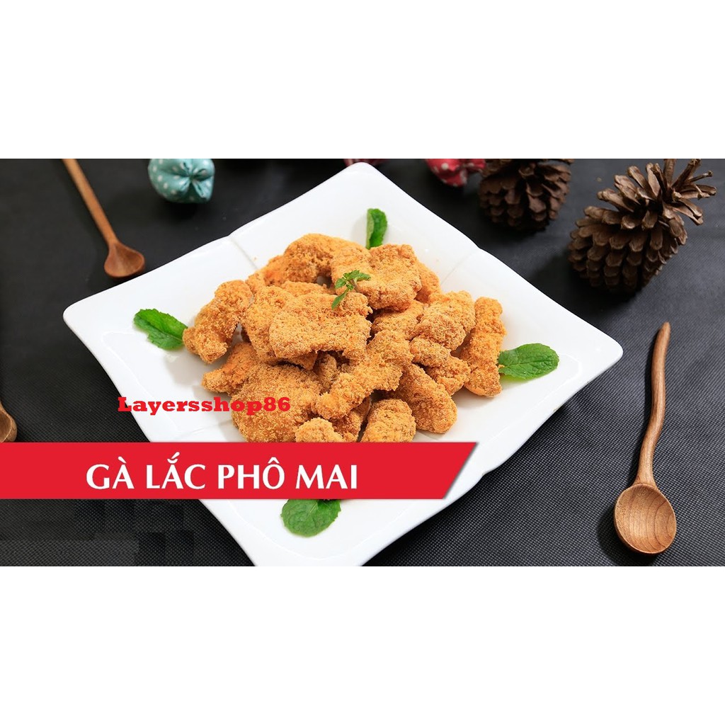 combo Bột Chiên Gà Rán CJ Beksul 1Kg và bột phô mai lắc - Nhập Khẩu Hàn Quốc