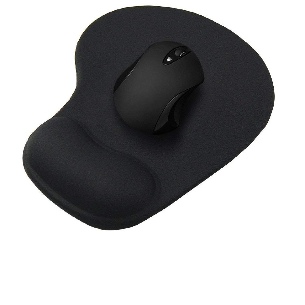 Lót chuột êm tay, bàn di chuột silicon chống mỏi cổ tay - Được chọn màu - HV Store 041