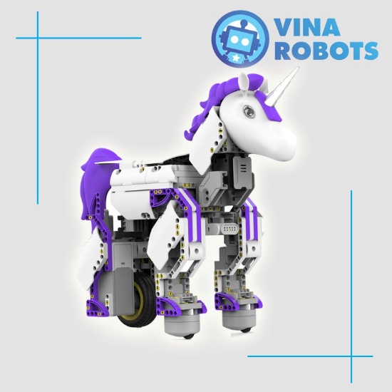Robot giáo dục STEM - Robot lập trình thông minh - UBTECH JIMU UnicornBot