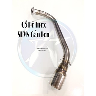Cổ Pô Inox 304 Gắn Lon Xe SHVN