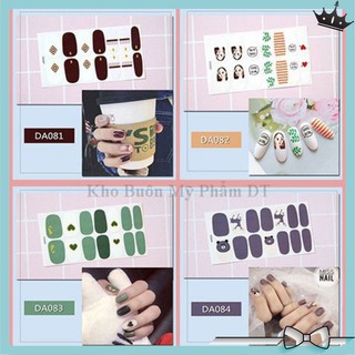 💅🏻bộ nhãn dán móng tay trang trí 3d da081-da100💅🏻