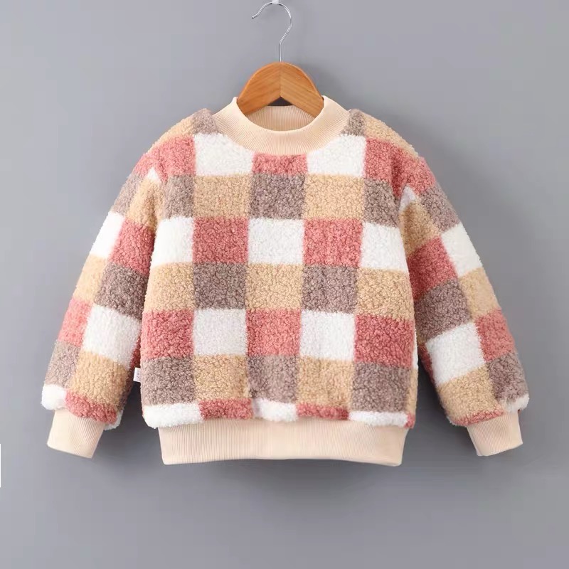 Áo len caro lót bông  cho bé trai & bé gái cao từ 90-160cm, nặng 10-40kg