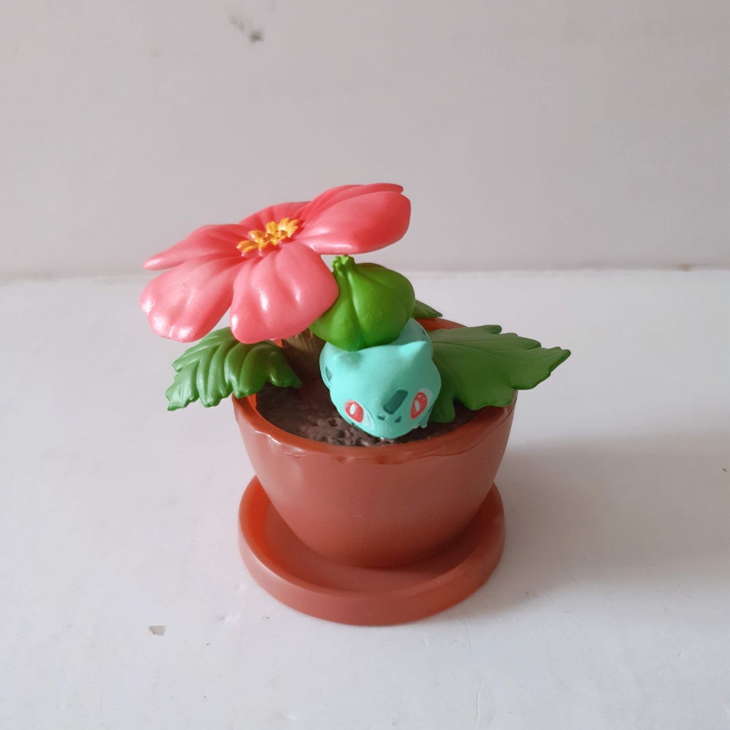 Đồ chơi mô hình Pokemon, mô hình tiểu cảnh và pokemon, trưng bày chủ đề cây và hoa, pocket Botanical