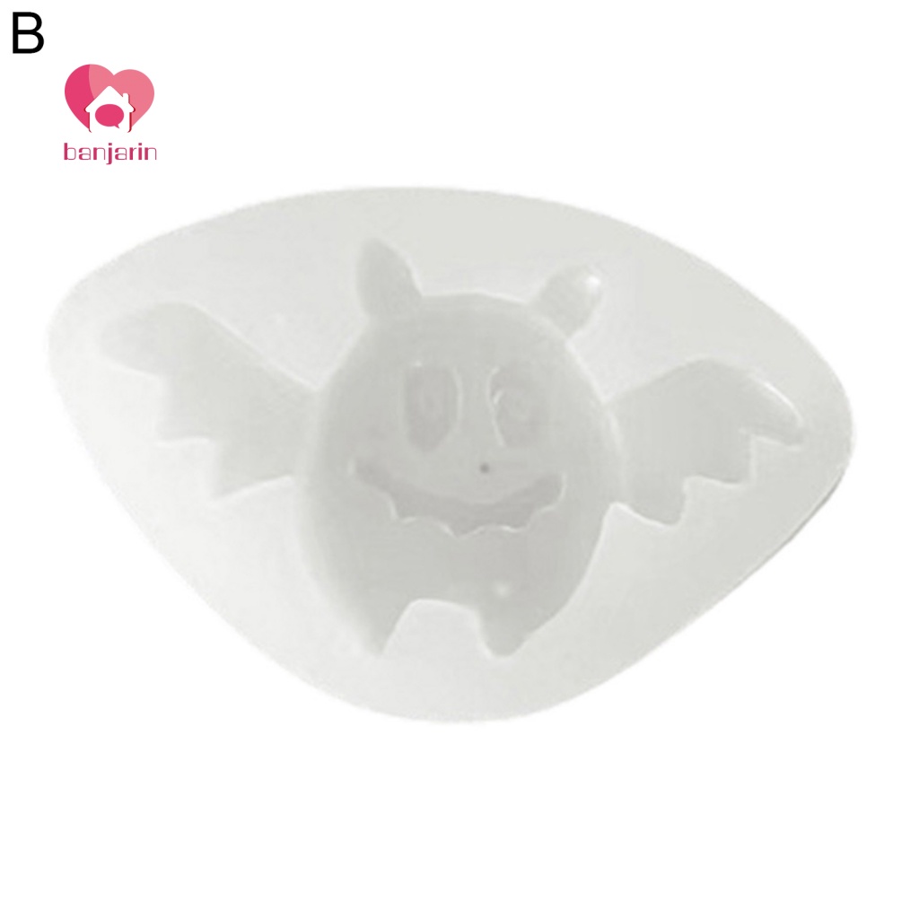 Khuôn Silicone Tạo Hình Làm Bánh Chủ Đề Halloween Đa Năng