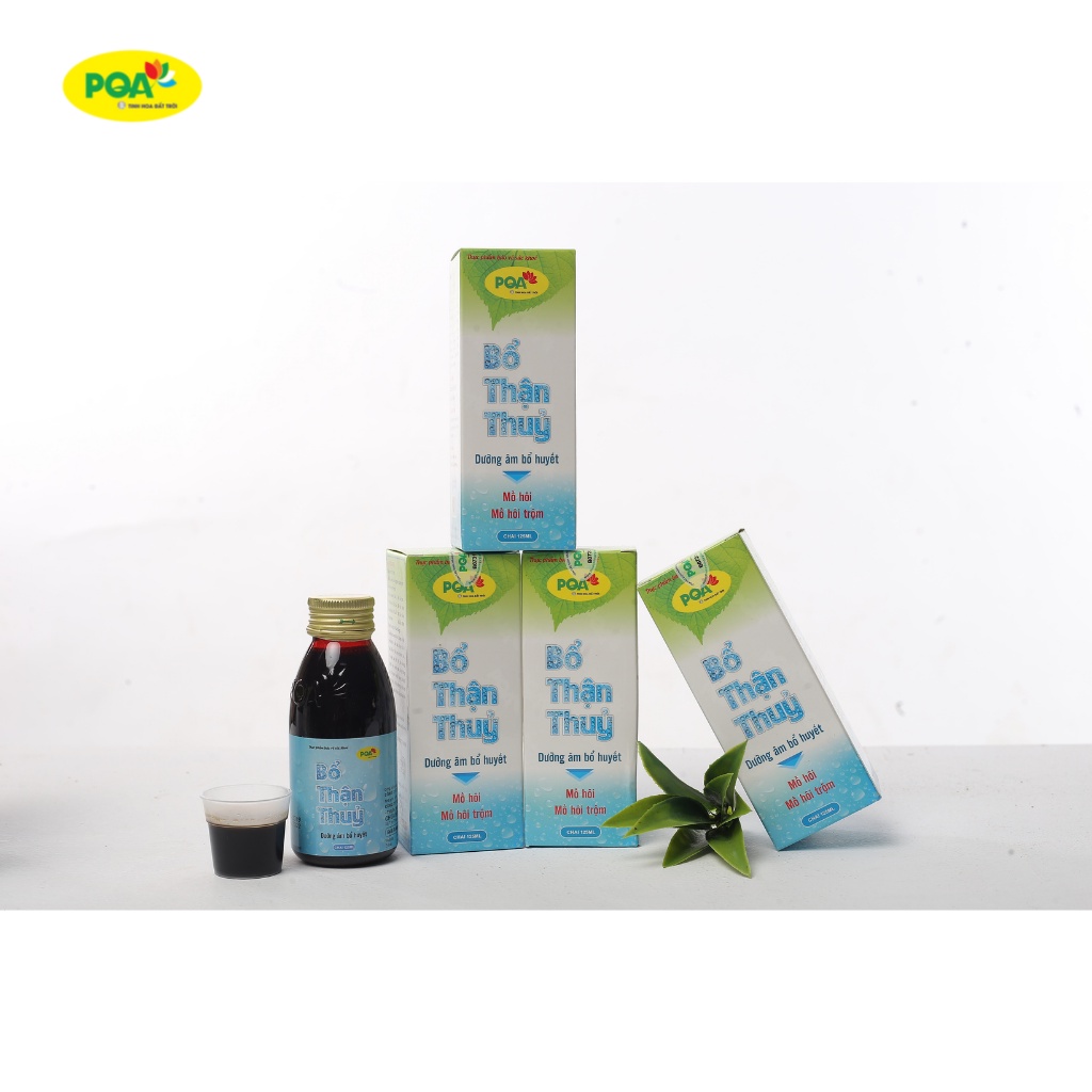 Bổ Thận Thủy PQA Hỗ Trợ Bổ Âm Dưỡng Huyết, Hạn Chế Tiết Mồ Hôi Tay Chân, Mồ Hôi Trộm Hộp 125ml