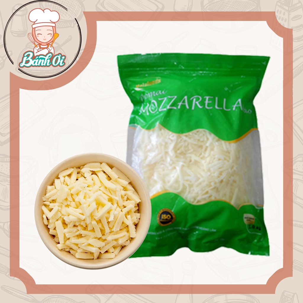 Phô mai bào sợi mozzarella 1kg