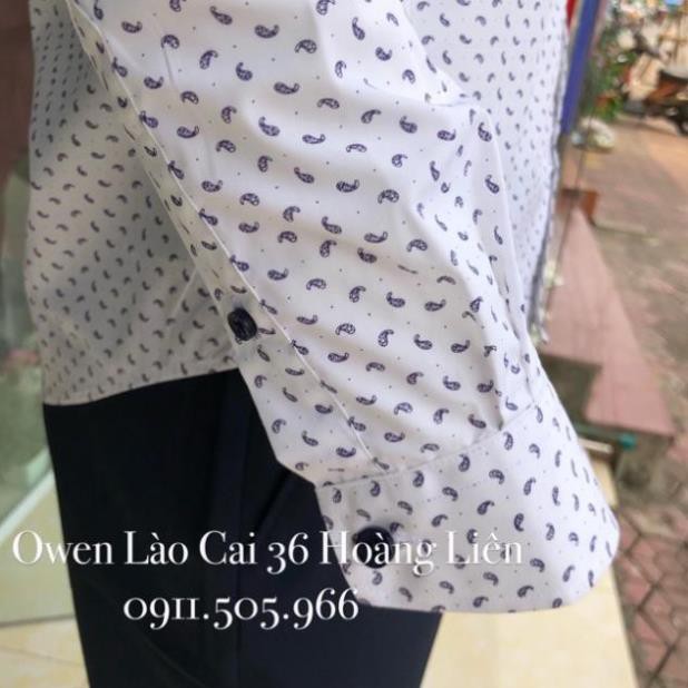 Sale Chính Hãng [XẢ LỖ SIZE 42]  Áo sơ mi dài tay OWEN REGULAR FIT - Áo sơ mi nam Owen 67123 hot 🌺 neww * ! _