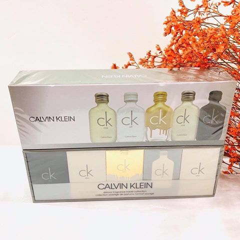 Set 5 nước hoa mini nam Calvin Klein EDT 5 x10ml