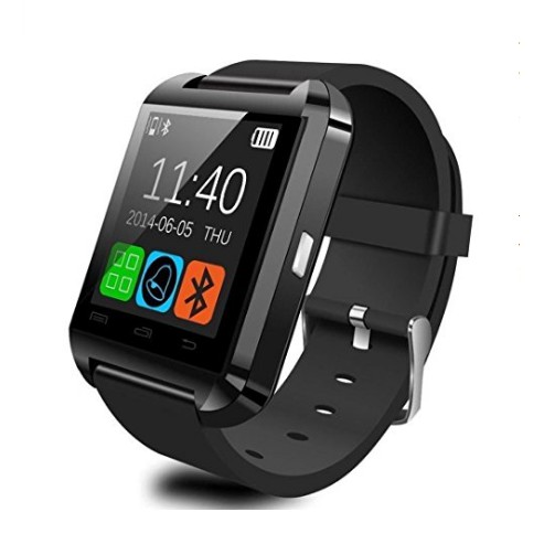 Đồng hồ thông minh Smart Watch U8 (đen) giá rẻ kết nối nối thông minh với điện thoại