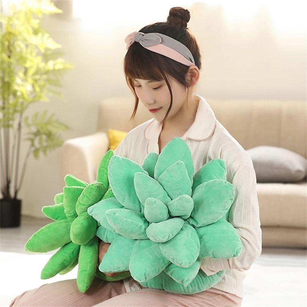 Gối Nhồi Bông Hình Chậu Cây 25 / 45CM REBUY1