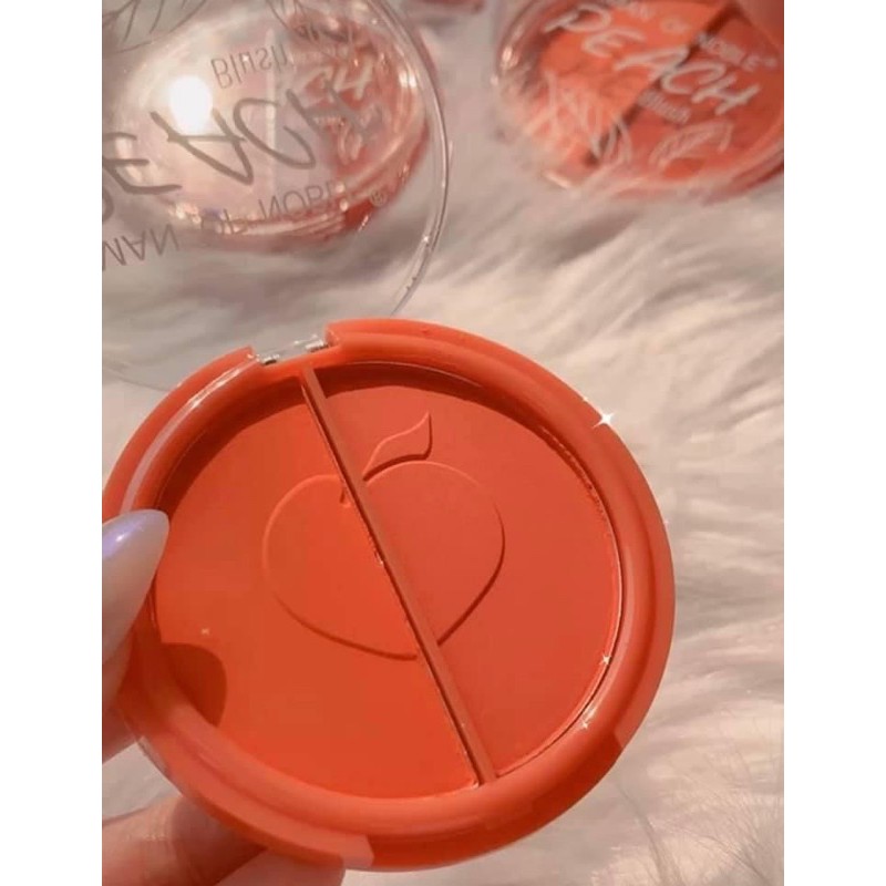 Phấn má hồng 2 ngăn Peach Blush P214 | BigBuy360 - bigbuy360.vn