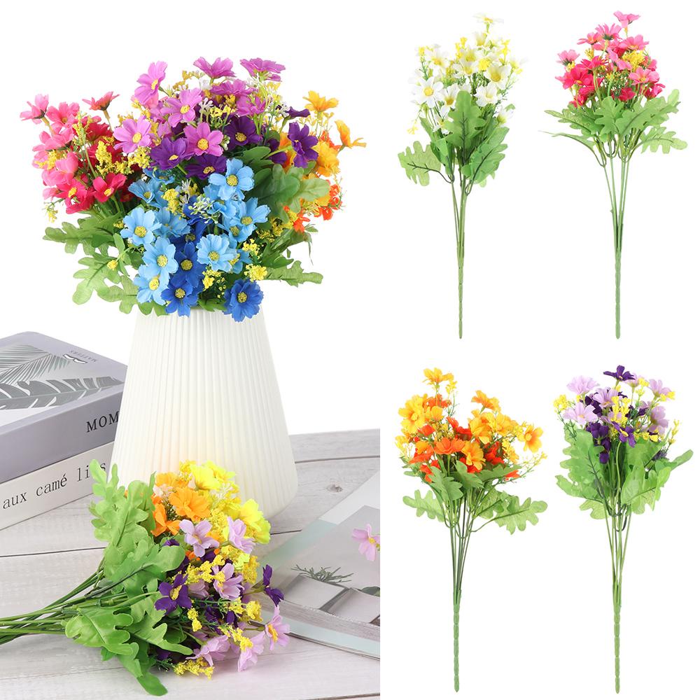 Bó 28 Bông Hoa Lụa Nhân Tạo Trang Trí Tiệc