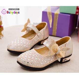 Giày búp bê óng ánh GBG028B