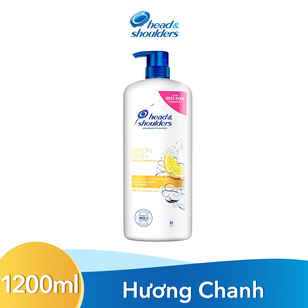 Dầu gội head & shoulder 1200ml đủ loại hương bạc hà/ da đầu ngứa