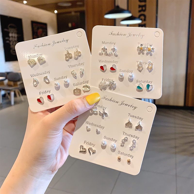 Bộ Khuyên Tai Nhỏ Đơn Giản Phong Cách Hàn Quốc Mới 2022