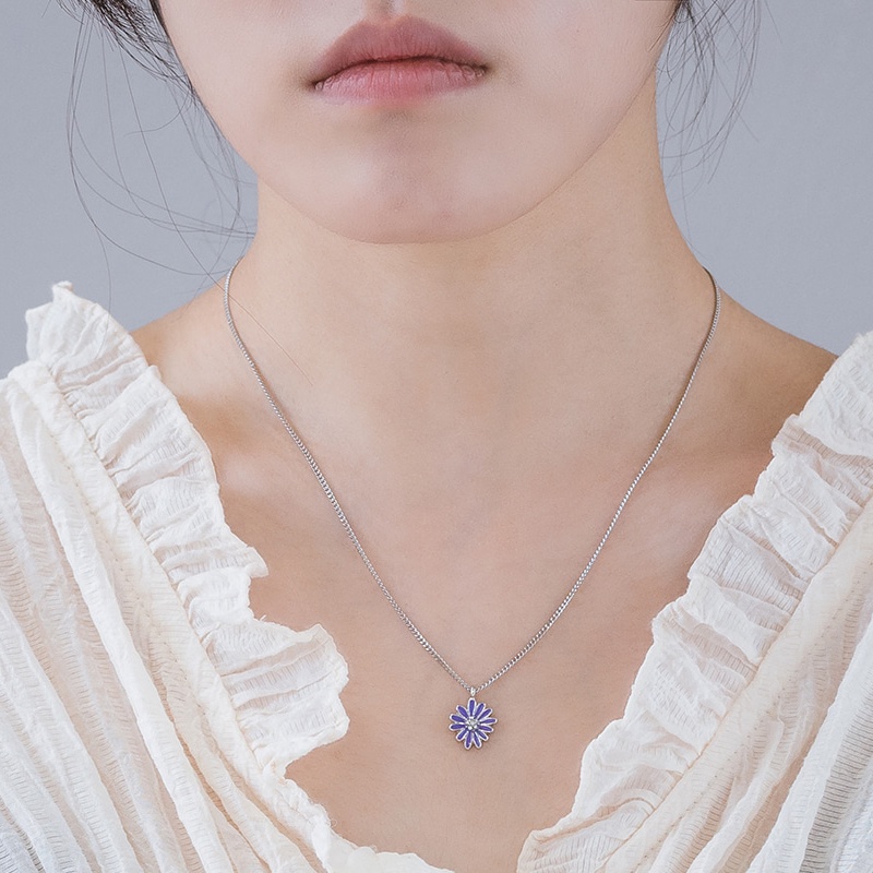 KPOP BTS TREASURE Daisy Earrings Necklace