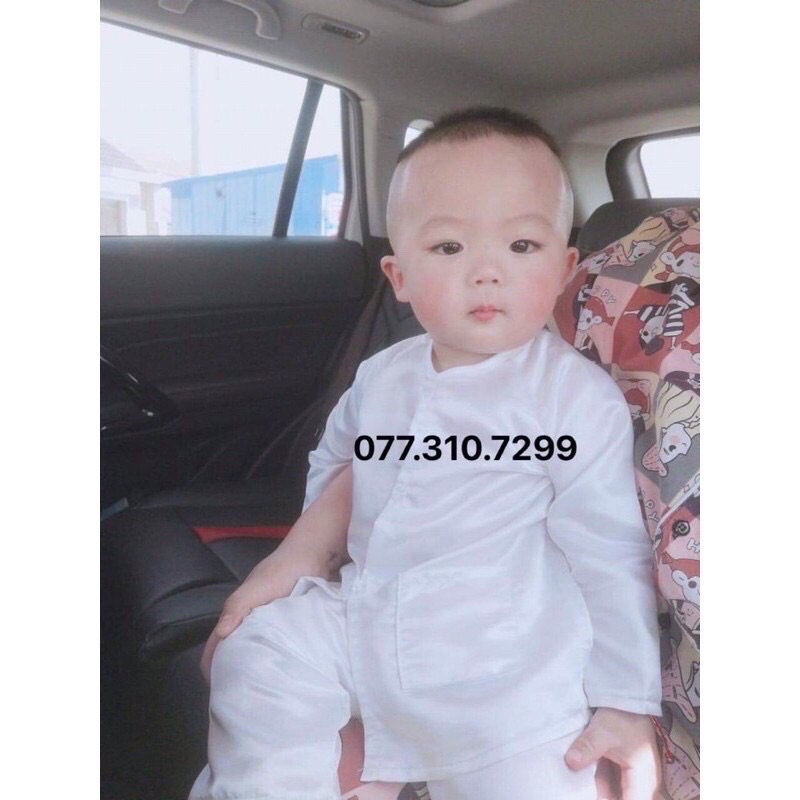 Áo bà ba cho bé trai bé gái  chất lụa mát