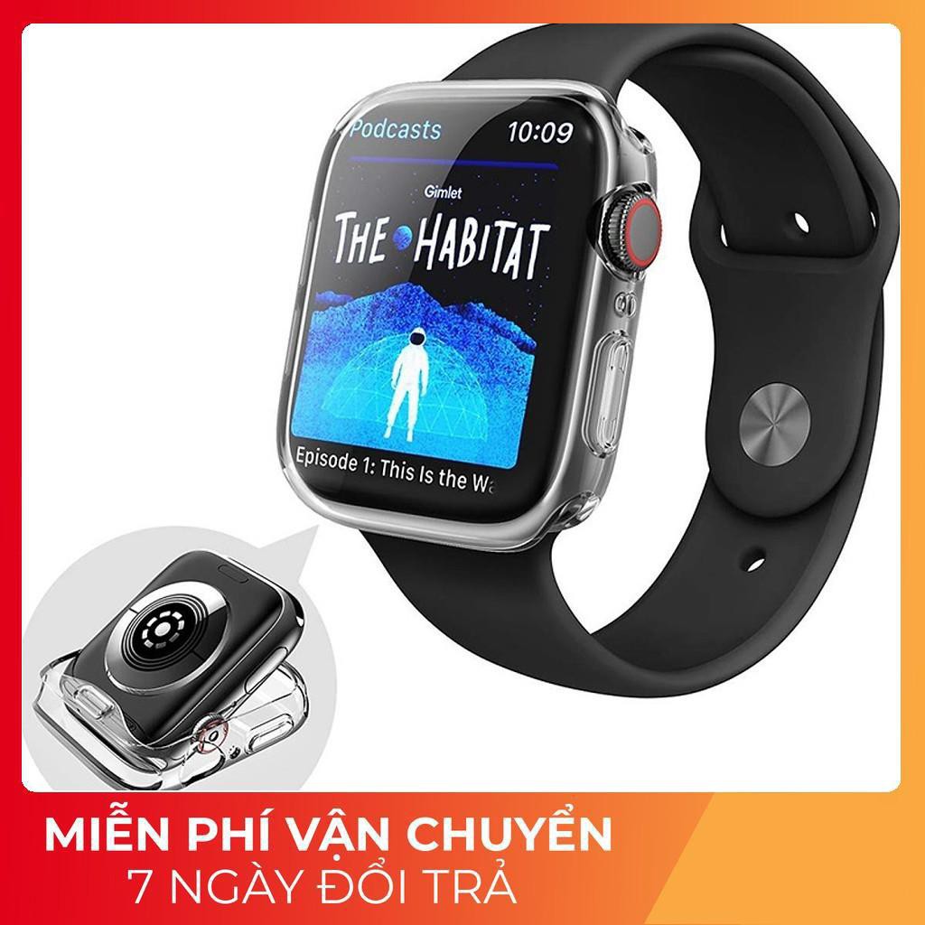 Bộ 2 case ốp dẻo silicon cho Apple Watch 40mm Hiệu i-Smile siêu mỏng