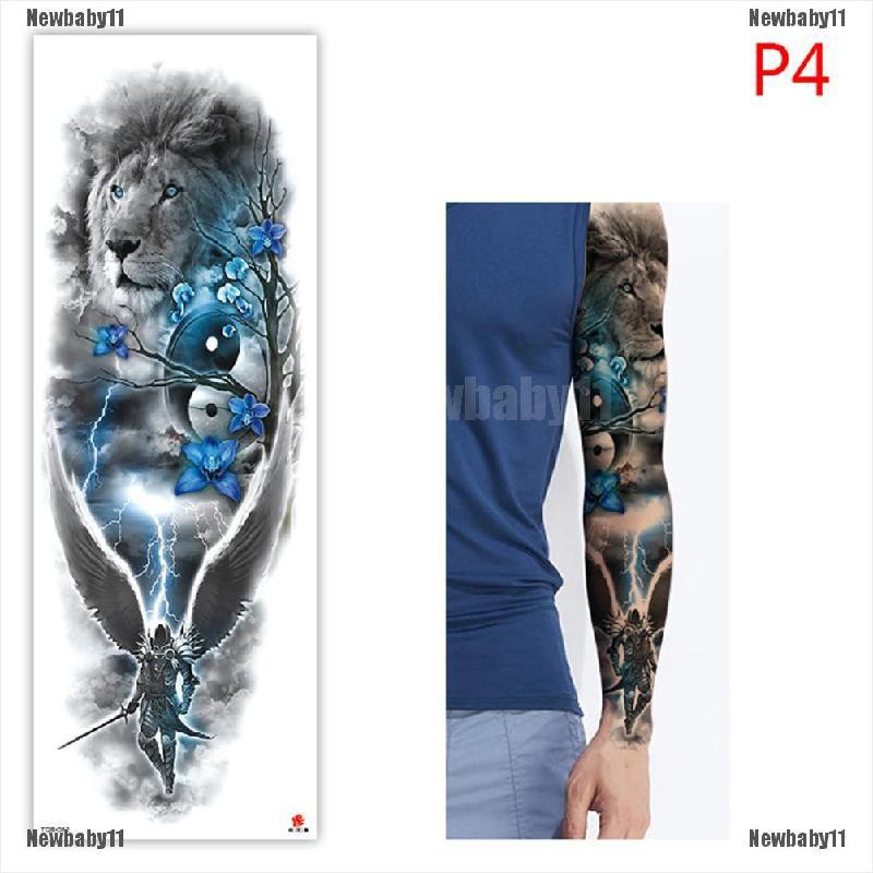 Hình Xăm Dán Tạm Thời Họa Tiết 3D Cho Nam