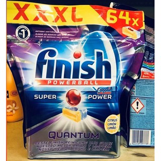 Viên Rửa Chén Finish Quantum 64 Viên