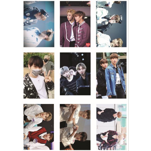Lomo card 54 ảnh WANNA ONE Couple NIELWINK (Dangniel + Jihoon)