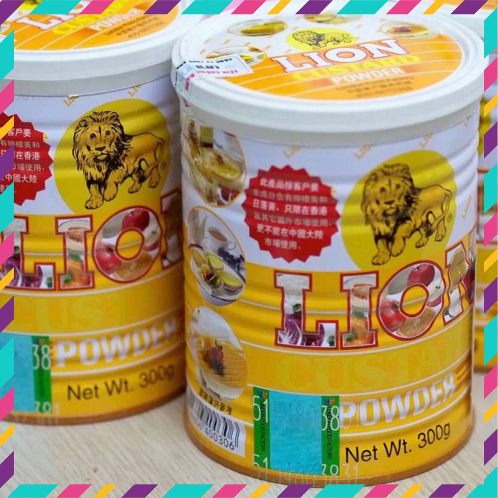 Bột Custard Lion Powder 300gr