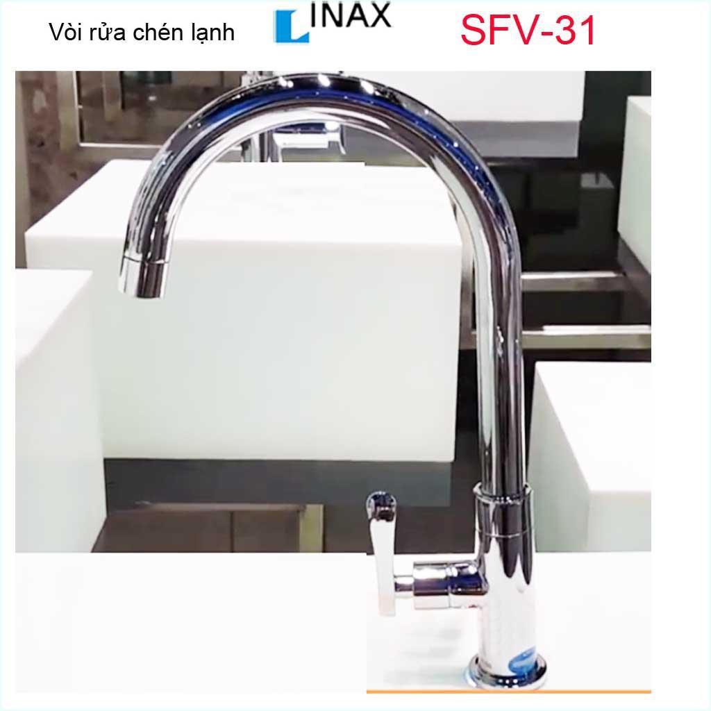 Vòi bếp lạnh , vòi rửa chén lạnh, vòi chậu chén bát SFV-31 INAX chính hãng