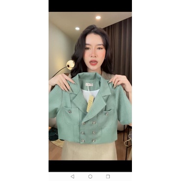 Set váy cổ vest mã D nhà LL