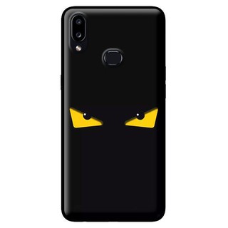 Ốp Lưng Samsung A10s, M10 - Mắt Vàng Nền Đen