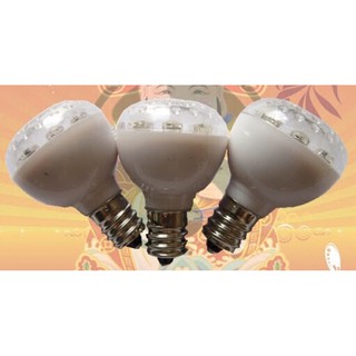 Bóng đèn LED bàn thờ đủ màu, có chớp (vỉ 2 bóng)