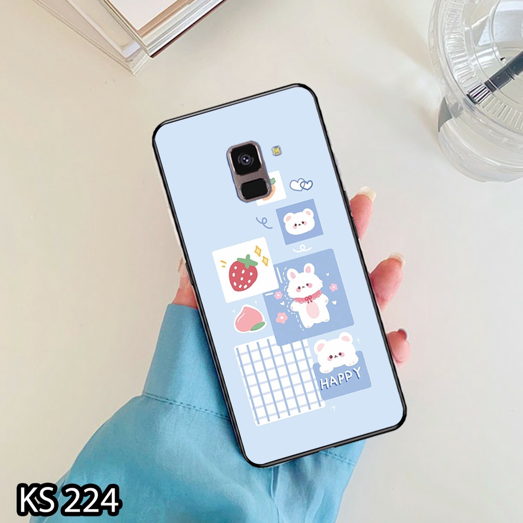 Ốp lưng Samsung A6-2018/A6 Plus/A8-2018/A8 Plus in hình thỏ con_KINGSTORE.HN_Ốp SS A6/A6 Plus /A8 /A8 Plus