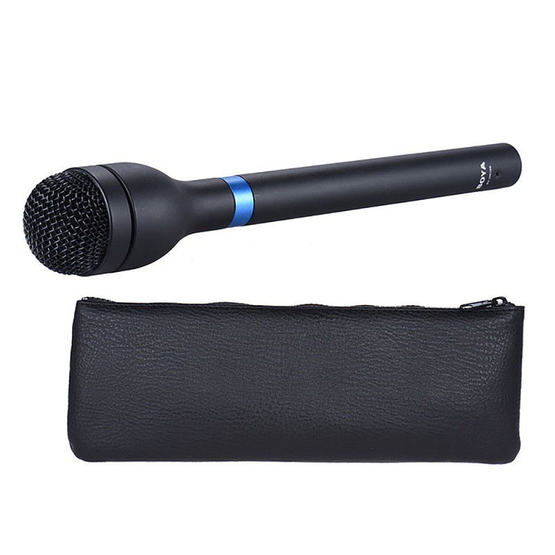 [Mã ELHACE giảm 4% đơn 300K] Micro thu âm cầm tay cổng XLR - BOYA BY-HM100 Handheld Microphone