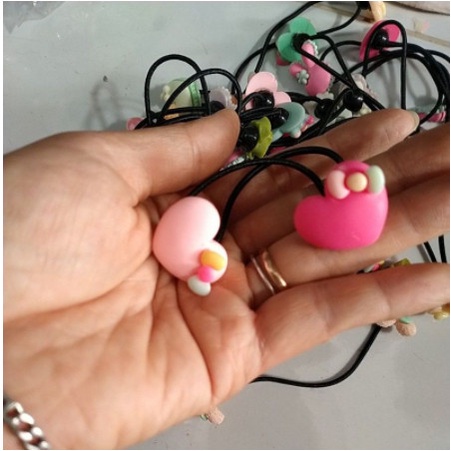 2-5-10dây cột tóc dài có 2 nơ