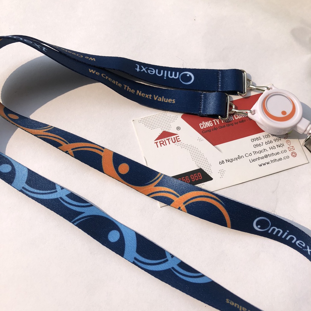 DÂY ĐEO THẺ IN ẤN THEO YÊU CẦU CHO NHÂN VIÊN VĂN PHÒNG, CÔNG TY CAO CẤP IN YOYO THEO YÊU CẦU TỪ 10 CHIẾC