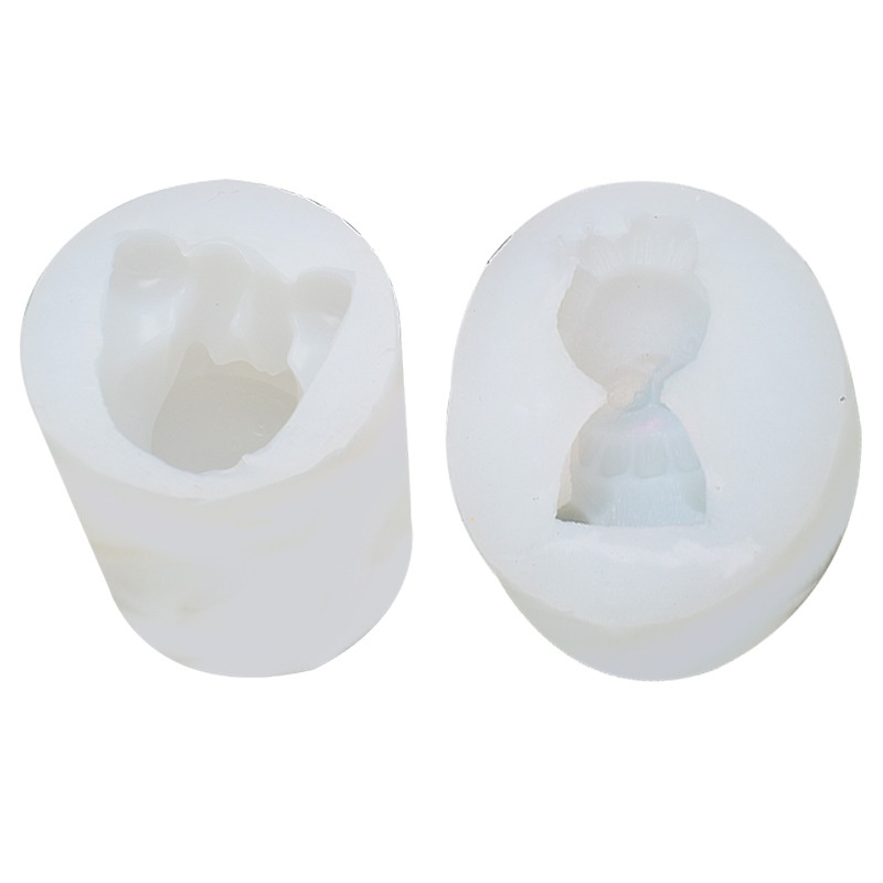 Khuôn Làm Bánh Pudding Hình Sư Tử Bằng Silicone