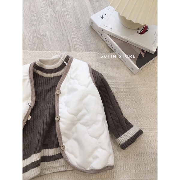 Áo gile trần bông