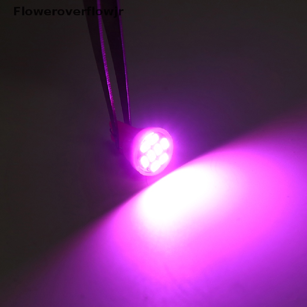 FOJR 10pcs T10 LED W5W car parking light Wedge Bulb auto Dashboard Indicator Lamps DC .