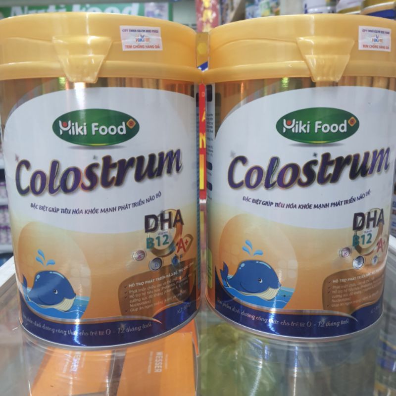 Sữa bột Hiki Food Colostrum cho trẻ  0-12tháng 850g